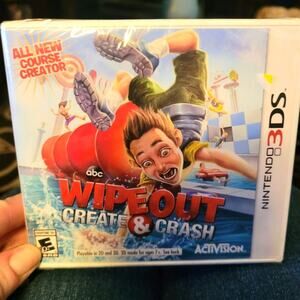 Nintendo DS Wipeout New Seald All New Course Creator Rated Everyone